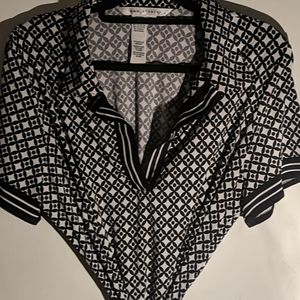 Max Studio black white dress sz size xl